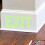 2 Sheets Safety Exit Signs Fluorescent Luminous Wall Sticker 6