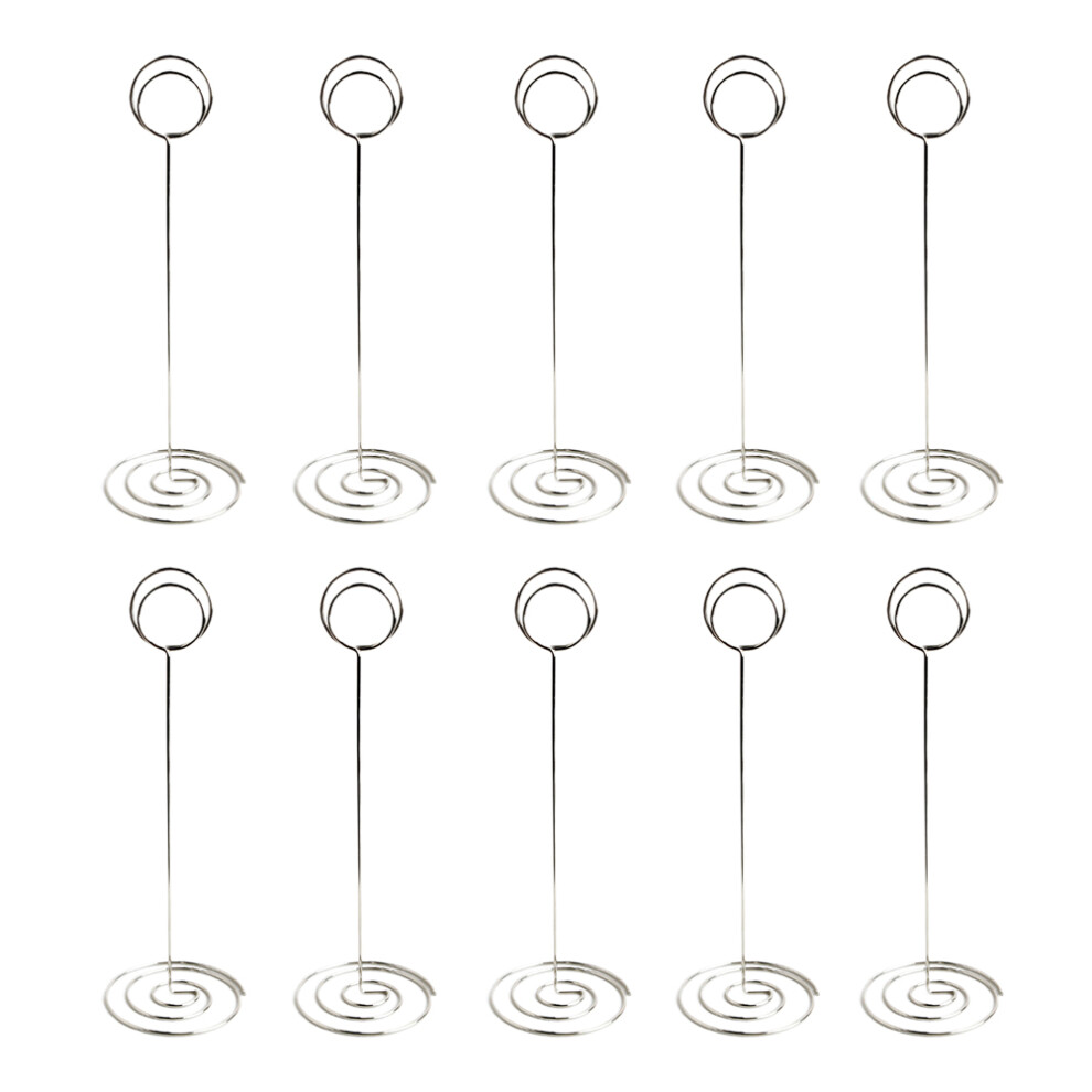 Worgeous 10 Pcs Displaying Organizer Table Number Holder 0.2x7.5x22cm-image-OPC-PJX6R7T-NEW