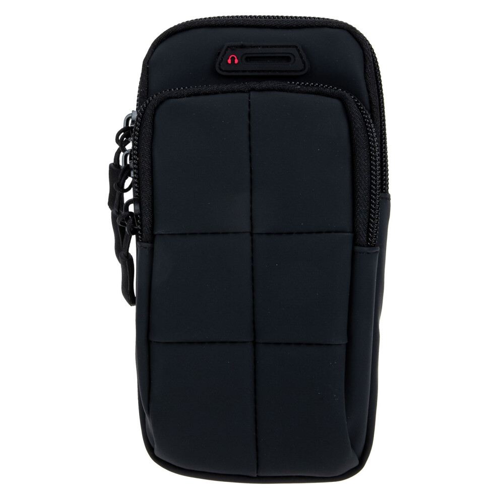 Mobile Phone Bag Cellphone Pouch Oxford Cloth 1Pcs Black 3072457449005