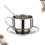 Espresso Metal Cup Stainless Steel Silver 1 Set 5