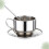 Espresso Metal Cup Stainless Steel Silver 1 Set 3