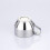 Espresso Metal Cup Stainless Steel Silver 1 Set 11
