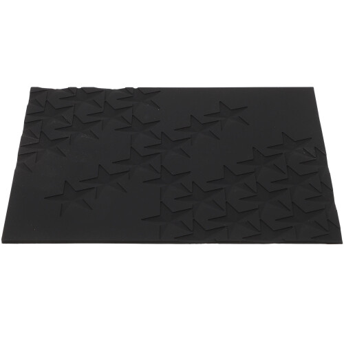 Fondant Embossing Mat Siliconen Zwart Voor Home Cake Baking