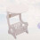 Table Table Coffee Table Mini End Table Rack White 3