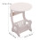 Table Table Coffee Table Mini End Table Rack White 1