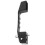 Worgeous Modern Style Cabinet Pull Handle Metal Black 1set 8