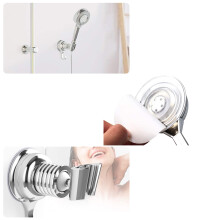 1Pièces Support Douche Murale Argent Facile À Installer