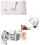 1Pièces Support Douche Murale Argent Facile À Installer 1