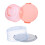 Small Cake Boxes Pink Plastic 2pcs 9.8x9.8x5.1in 9