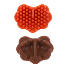 Useful Erhu Mute Brown Simple Design 2pack 1x0.8x0.3in