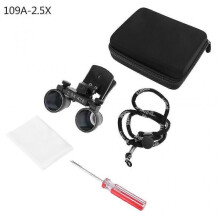 (2.5X) Magnification Galilean Binocular Enlarger Lens Clinical Anti-fog Medical Loupes