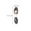 10Pairs Black PU Leather Toggle Buckles Durable Coat Closure Buttons 2