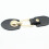 10Pairs Black PU Leather Toggle Buckles Durable Coat Closure Buttons 9