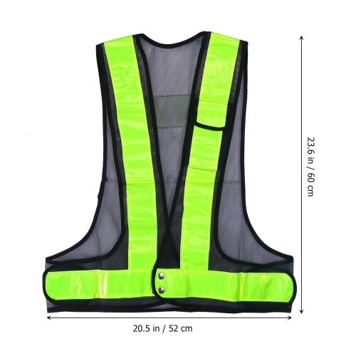 High Security Safety Reflective Vest Hiking Utility Workers 1