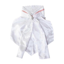 (34 cm to 40 cm, Pink) Equestrian Suit Collar with Pin Women's Bow Tie High Collar