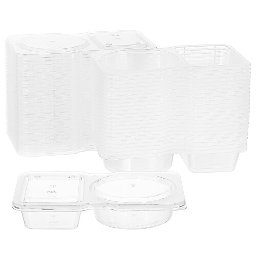 Mini Sauce Cups Clear Clarity 30pcs
