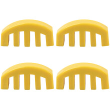 4pcs Violin Soft Rubber Muffler For Rehearsal And