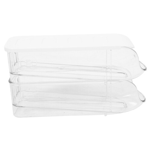 2Pièces Boîte À Œufs Transparent Rangement Pour Maison 1