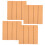4 Pcs Interlocking Decking Tiles Puzzle Plant Pallets 3