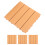 4 Pcs Interlocking Decking Tiles Puzzle Plant Pallets 8