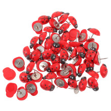 Push Pin Beetle Shape Home Furnishing 50pack 0.6in