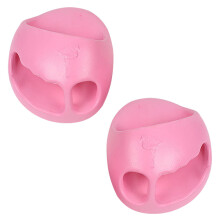 2Pcs Pink Eva Yoga Shoes for Women Non-Slip Posture Correction Massage