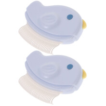 Massage Cat Grooming Supplies Sky-Blue 2pcs