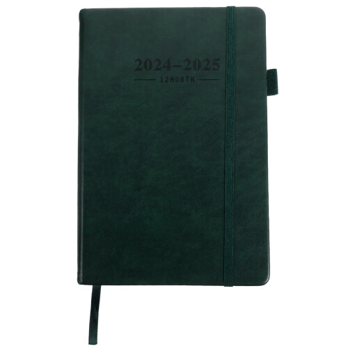 2Pièces Notebooks Planificateur Vert PU Multi-Usage Et Maison