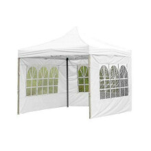 (White) Garden Oxford Gazebo Marquee Party Tent Collapsible Waterproof Outdoor Surround Cloth Tent