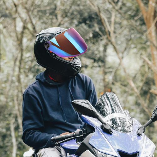 Motorcycle Mask Electric Vehicle Full Visor 2