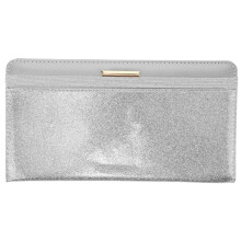 Small Wallet For Women's Slim Card Bag Holder Grey