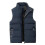(L, Navy blue) Men's Lightweight Packable Puffer Down Vest Sleeveless Quilted Jacket Coat 1