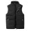 (L, Black) Men's Lightweight Packable Puffer Down Vest Sleeveless Quilted Jacket Coat 1
