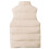 (L, Beige) Men's Lightweight Packable Puffer Down Vest Sleeveless Quilted Jacket Coat 3