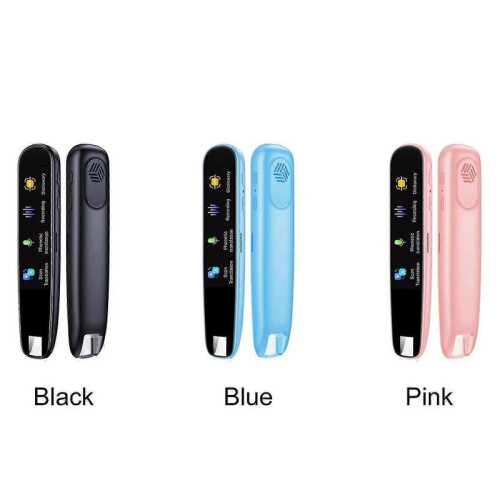 (Blue) 116 Language Reader Pen Translation Scanner Dictionary Pen Ai Voice Camera Translators-hao 2