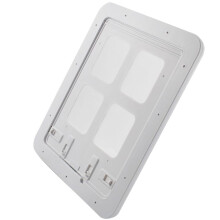 Pet Screen Door White Household Flap Door