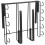 Metal Cutting Board Holder Under Cabinet For Kitchen Storage 6
