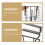 Metal Cutting Board Holder Under Cabinet For Kitchen Storage 10