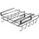 Metal Cutting Board Holder Under Cabinet For Kitchen Storage 1