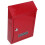 Boxes For Home Lockable Wall Mount Red Tinplate 10