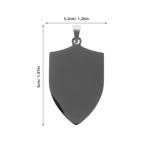 2pcs Engravable Metal Dog Tags Style For Pet Identification 2