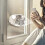 Space Saving Cat Bed Cat Hammock Transparent 1set 10