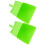 2 Pcs Home Feed Thick Feeding Poultry Distribution 6