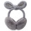 Rabbit Ear Muffs Plush Sequins Child Riding 3