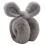 Rabbit Ear Muffs Plush Sequins Child Riding 1