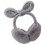 Rabbit Ear Muffs Plush Sequins Child Riding 7