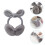 Rabbit Ear Muffs Plush Sequins Child Riding 4