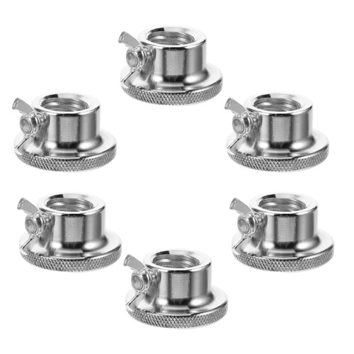 6 Pcs Combination Padlock Fingerprint Door Nut Snap 2