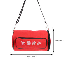 1Rode Drum Opbergtas Van Oxford Stof Met Comfortabele Draagriem