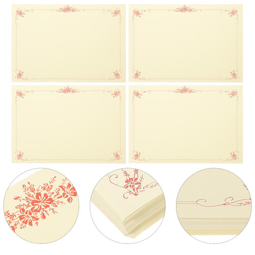100pcs Student No Words Paper Certificate 2